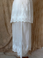Edwardian Cotton Tea Dress