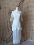 Edwardian Cotton Tea Dress